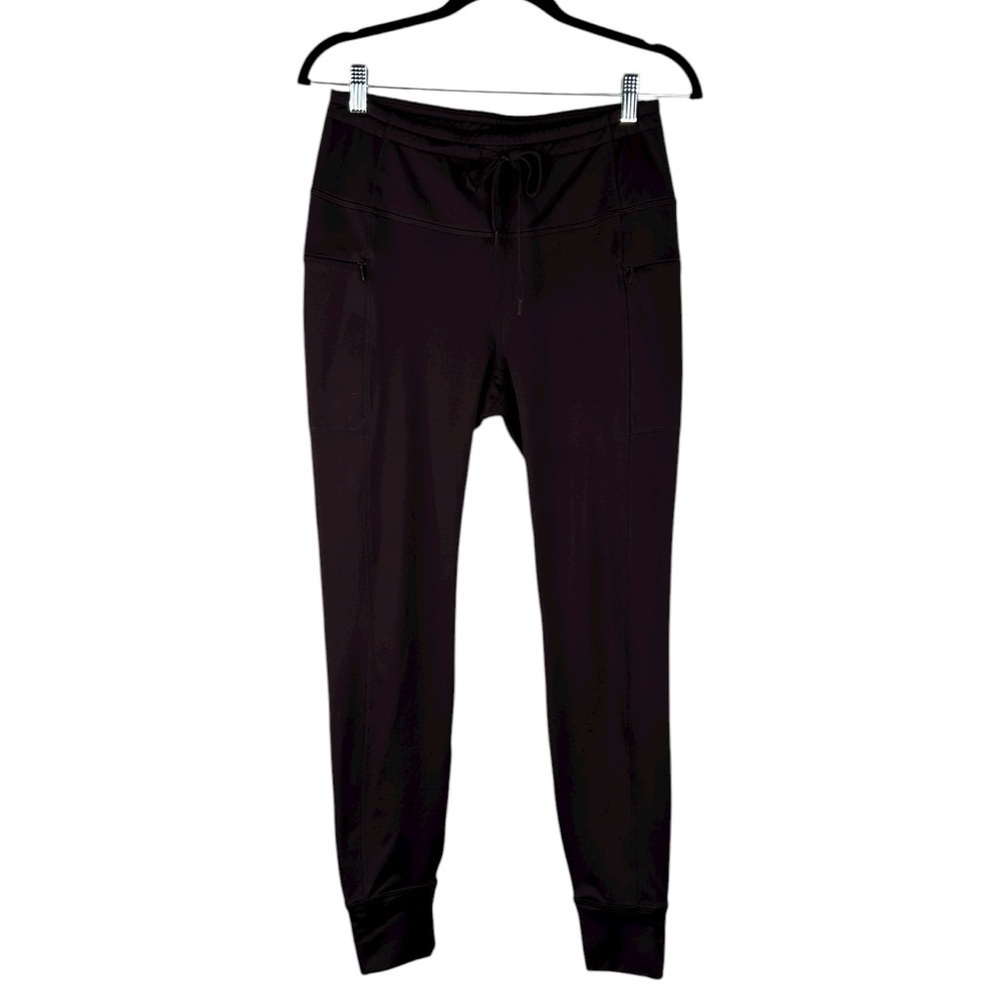 Hind Plum Purple‎ Workout Yoga Athletic Drawstring Jogger Leggings Size Medium